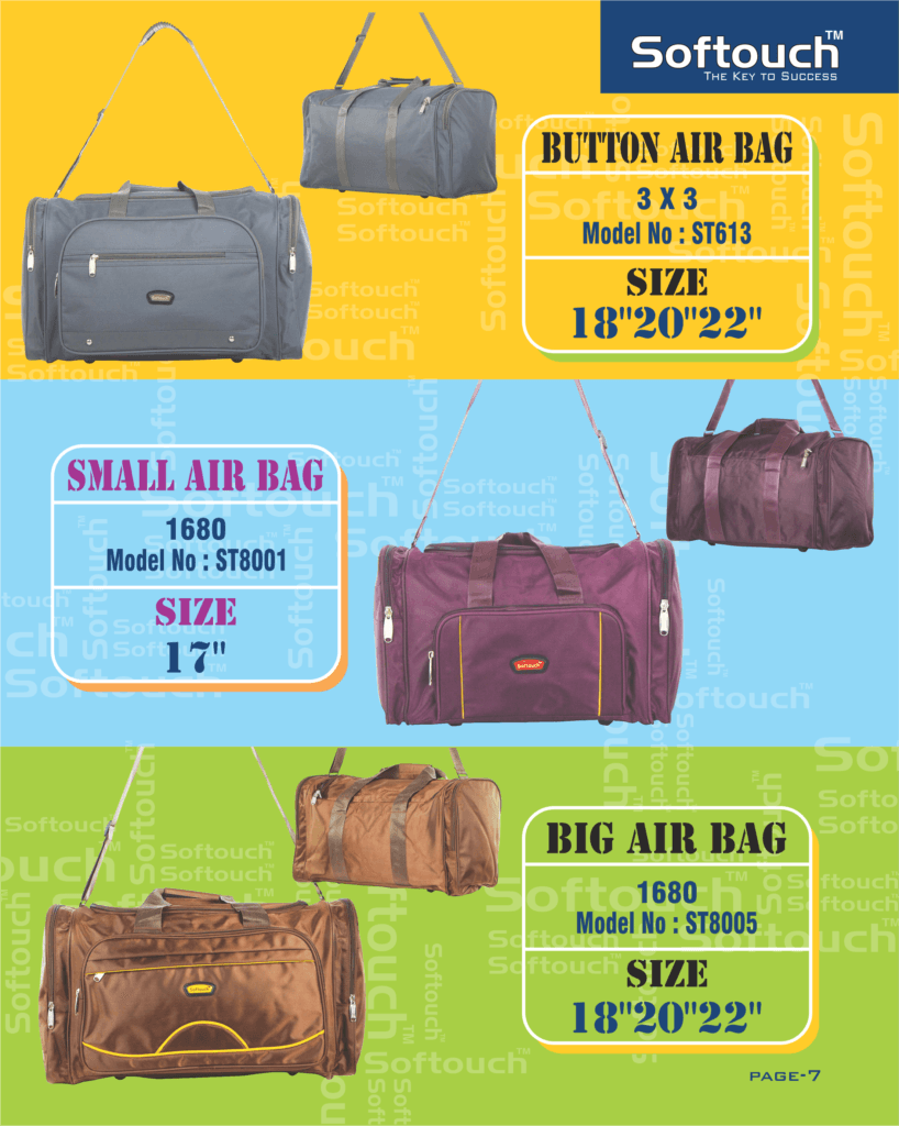 Softouch Bags Collection Catalog Page 7