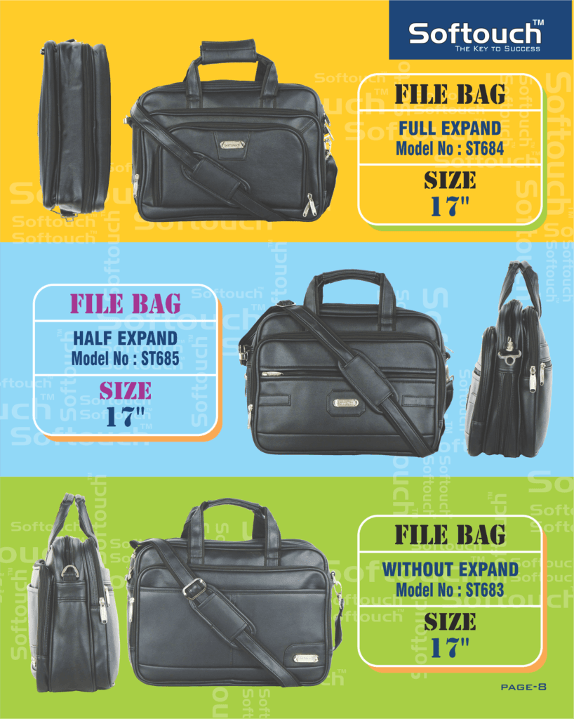 Softouch Corporate Bags Catalog Page 8