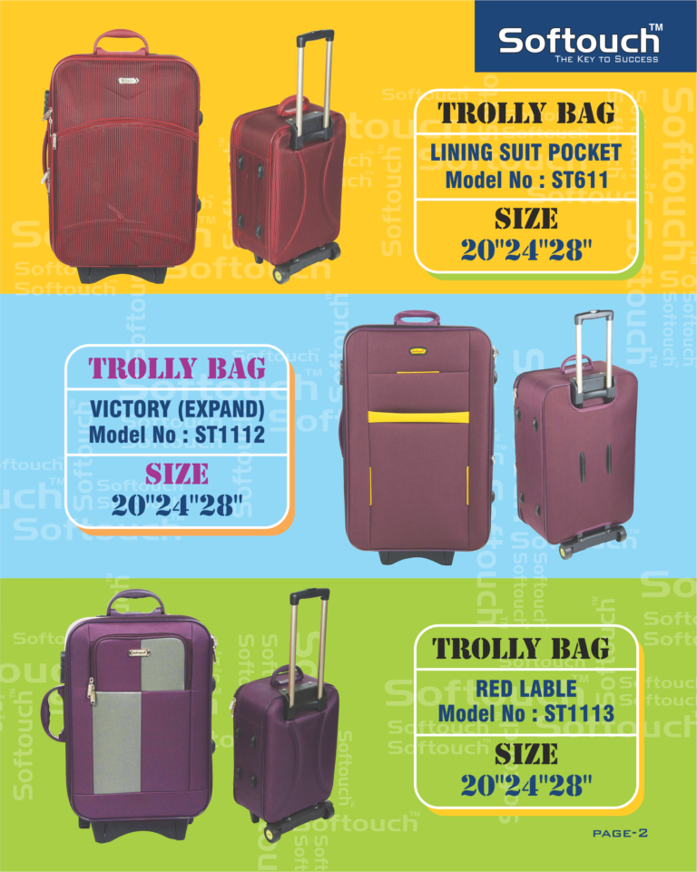 sreeleathers trolly bags